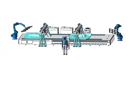 汽車門環拼版焊接視覺檢測系統